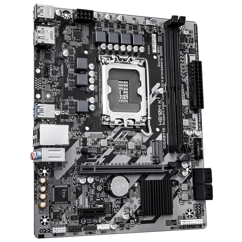 GIGABYTE H810M K Micro-ATX Motherboard MB6739