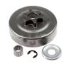 RUI RUI YU 3/8 Pitch  6T  Clutch  Drum Sprocket Washer E  Clamp  Kit For Stihl 017 018 021 023 025 Ms170 Ms180