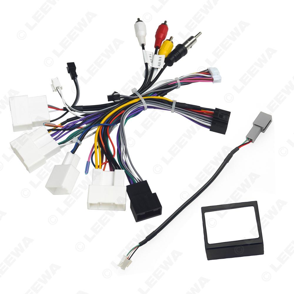 Совместимый кабель питания для Toyota 2022: Prado, Highlander, Levin, Corolla Cross, Frontlander, Venza - Навигация с большим экраном.