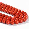Red Jasper Natural Stone Round Beads 15"Strand Smooth Loose Spacer Beads 4/6/8/10/12mm for Jewelry Making DIY Bracelets Charms Accessories