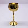 Brass Chalice Goblet Shot Glasses Wine Coupes Glasses 11.43 Cm