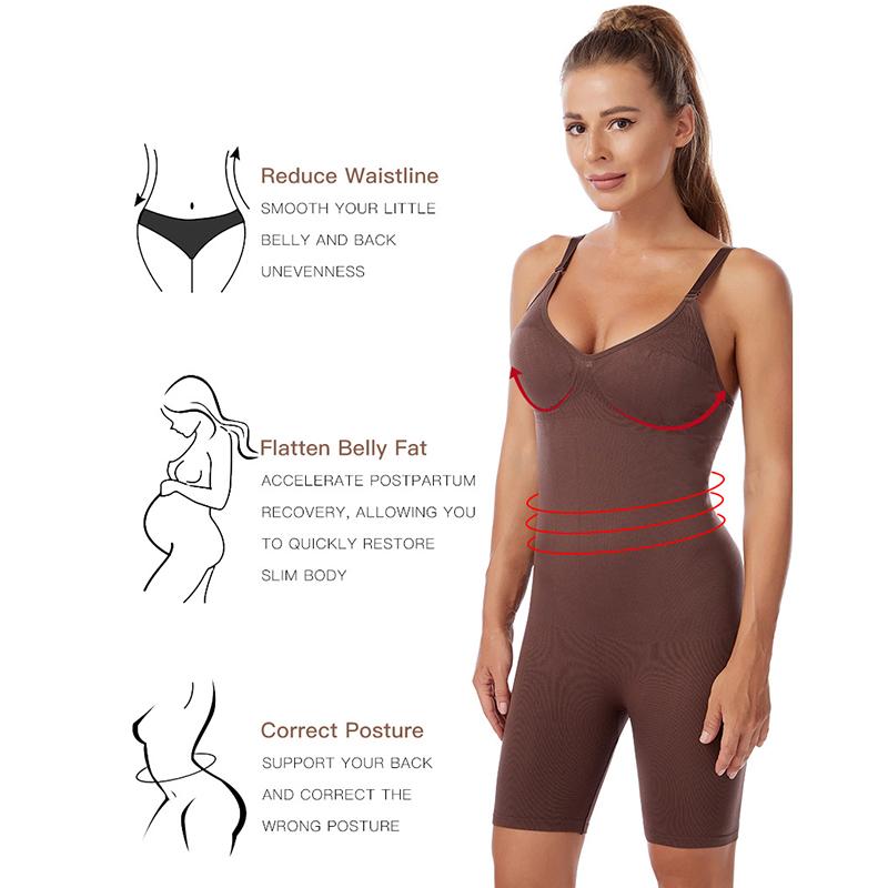 Women Slimming Bodysuits Postpartum Slim Pants Waist Trainer Corset Body Shapers Lingerie Control Panties Intimates Underwear Shapewear