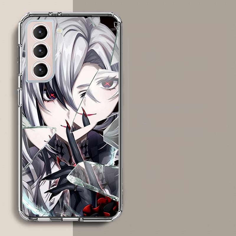 Чехол для телефона Arlecchino Genshin Impact для Samsung A16 A17 A26 A36 A56 A57 A55 A54 A37 A15 A25 A35 A14 A24 A34 Galaxy Note 20 10 A