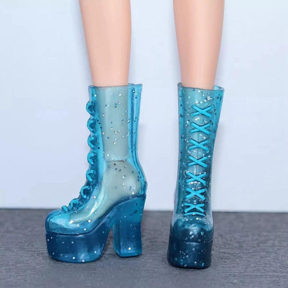 30cm 1/6 Doll Shoes Original Figure Doll Sandals High Quality High Heels Shoes Doll Accessories