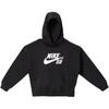 Nike Hoodie With Letter Logo Kids Hoodies Black FD3154-011
