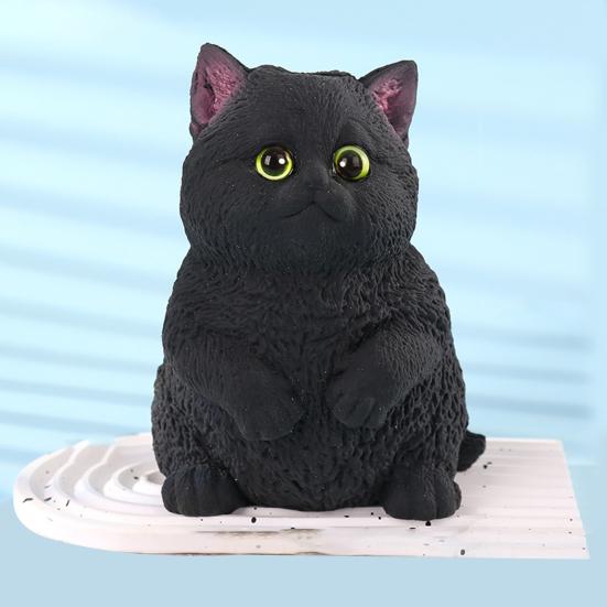 Симуляция кошки, игрушка для сдавливания, снятие стресса, щипок для котенка, сенсорная игрушка для детей