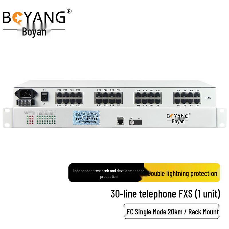 BOYANG E1 PCM Voice and Data Multiplexers