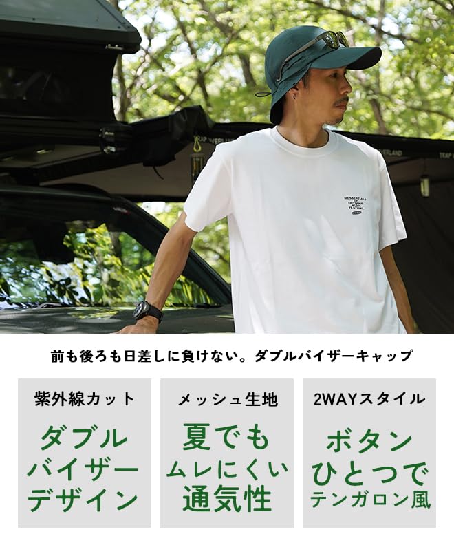 Кепка с двойным козырьком Nakota, бейсболка с двойным козырьком для мужчин, летняя стильная уличная кепка от теплового удара и УФ-излучения для кемпинга, популярный размер, натуральный x