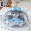 Fluffy Princess Cartoon Skirt Rabbit Doll With Pp Cotton Filling For Gifts