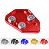 Motorcycle CNC Kickstand Foot Side Stand Extension Enlarge Pad Support Plate For BMW K1200S K1200R 05-08 K1300S K1300R