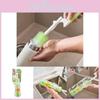 Length Extended Plastic Bottle Brush For Deep Cleaning Cups Jugs And Kitchenware