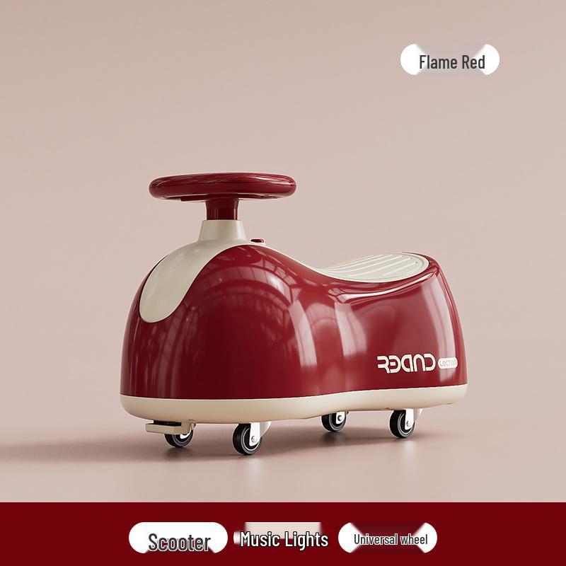 Многофункциональная детская качалка Peanut Car с бесшумными колесами против опрокидывания и функцией экскаватора