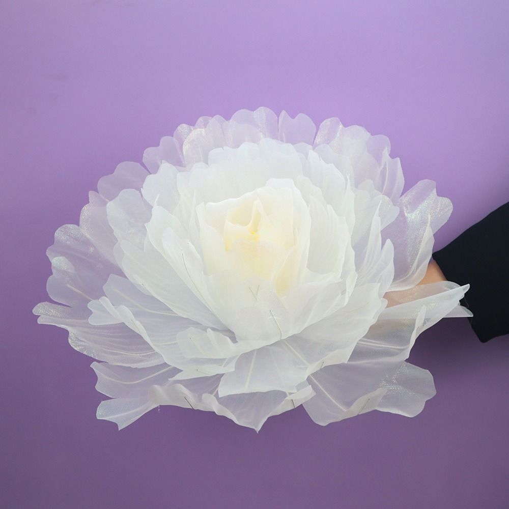 Colorful Peony Flower 3D Fake Flower Fashion Simulated Flower  Shopping Mall Hotel Set