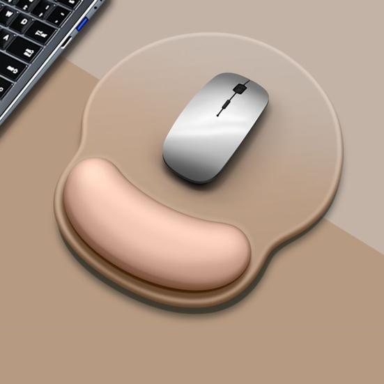 Mouse Pad with Wrist Support Ergonomic Design Non-Slip Base Waterproof Wear-Resistant Gaming Mouse Mat