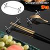 1Pcs Metal Chopstick Holder Plum Shape Fork Storage Holder Art Craft Table Decoration