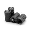 LGPE6 New Car Valve Cap Decorative Dustproof Tire Valve Stem Caps For Toyota RAV4 Corolla Camry Frontier Supra C-HR Hilux Tacoma Prado