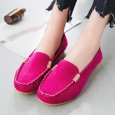 Лидер продаж 2024 года, женская обувь без шнуровки на плоской подошве, осенняя однотонная легкая подошва с круглым носком, повседневная удобная прогулочная обувь на плоской подошве