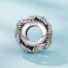 Silver bird charm PHENIX beads silver 925 bead for modular bracelet