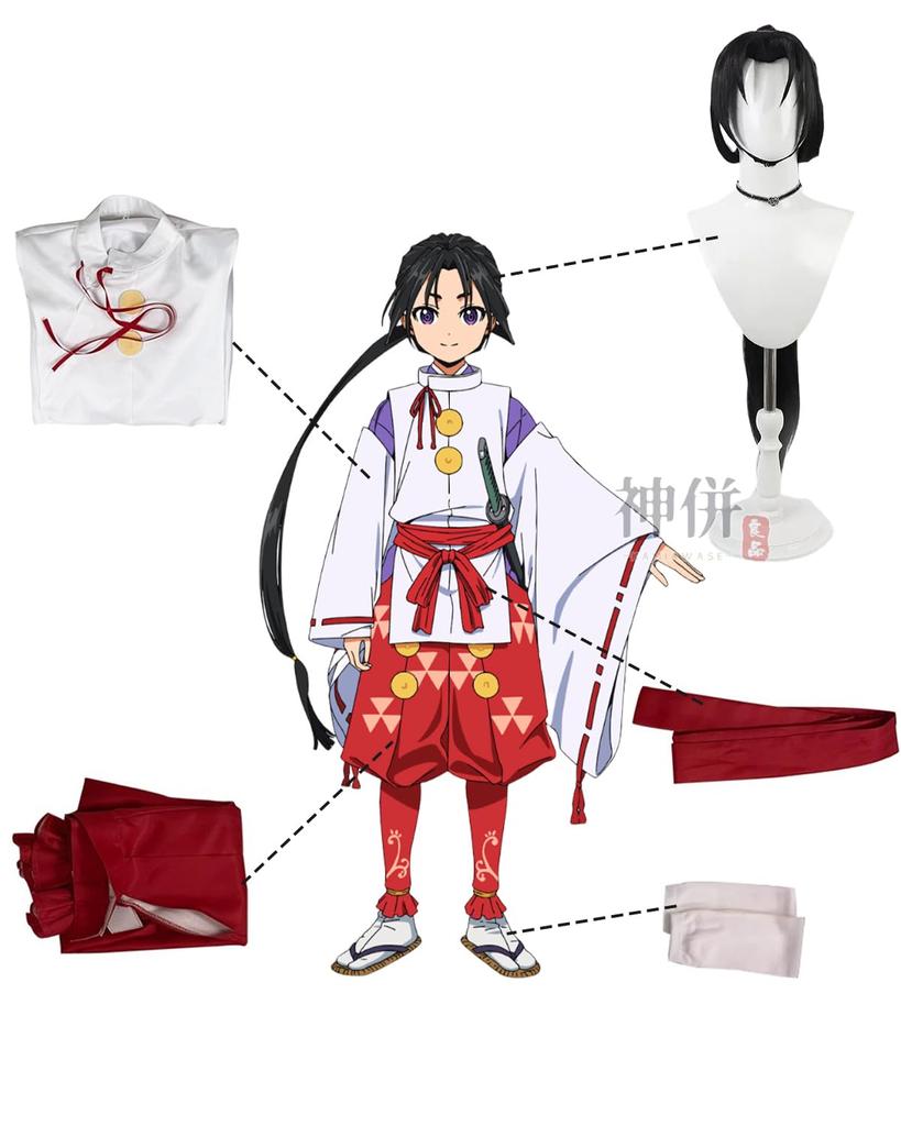 Косплей Токиюки Ходзё с красным париком «Сбежавший молодой мастер», взрослый культурный объект, сцена косплея Ходзё Токиюки, красный парик с париком [Камидзу Рёхин], Суйбоши,