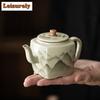 190 мл ретро-чайник в виде цветка горы, роскошный квадратный чайник для заваривания чая в печи Ru, чайник с заварочным устройством, принадлежности для чая пуэр, украшения