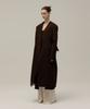 MMAM Signature Pants Detail Wool Coat