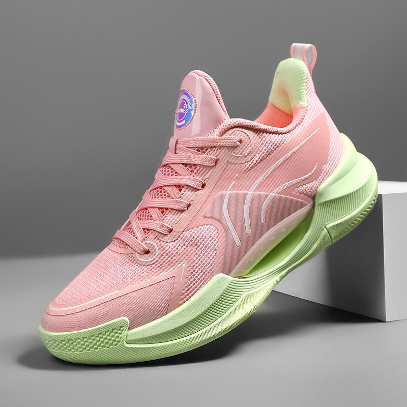 Basketball Shoes 2025 Summer New Men's Shoes Couple Actual Combat Sneakers Student Indoor Training Lightweight Sneakers