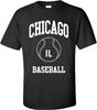 Chicago IL Baseball Graphic T-shirt
