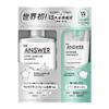 THE ANSWER Super Lamellar Shampoo EX Repair Treatment for Color Damage Trial Size Pair & (Moisturizing & Smoothing) (320ml & 180g)