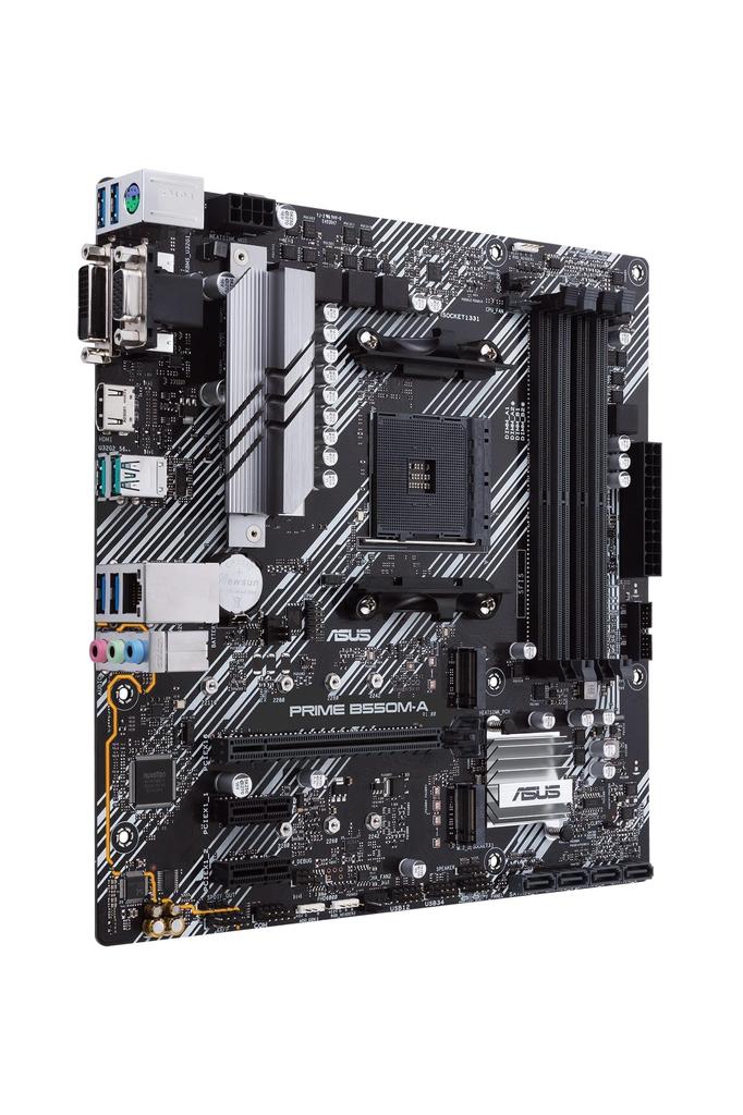 Материнская плата ASUS Prime B550M-A AMD B550 Socket AM4 Micro ATX DDR4-SDRAM