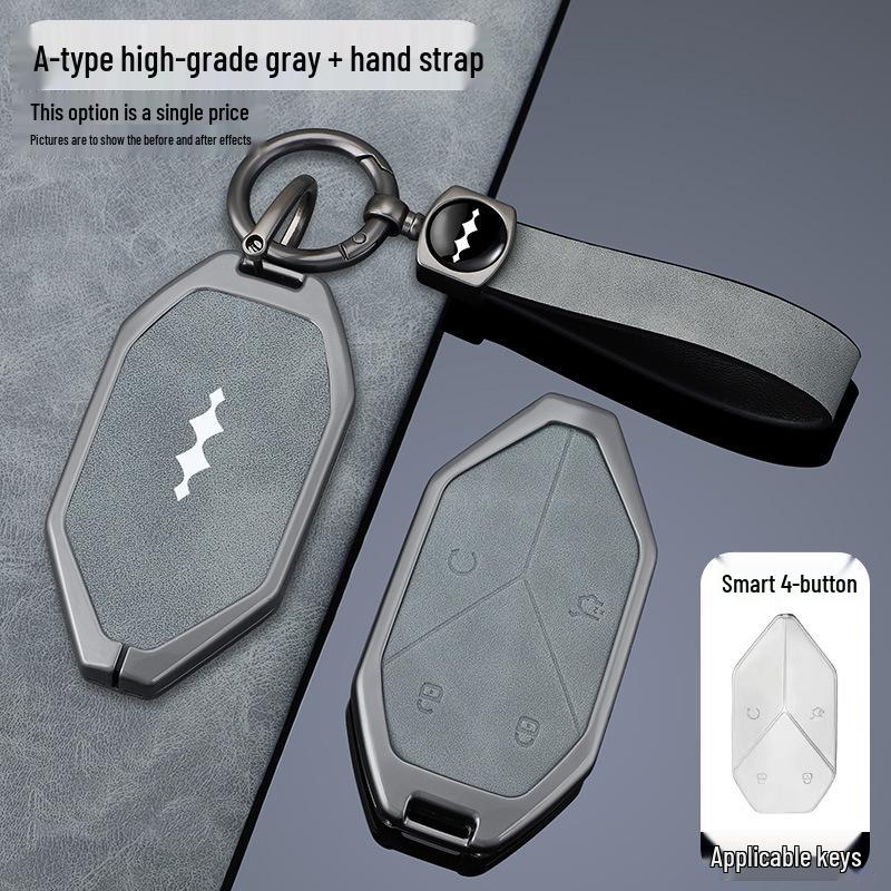 High-End Key Case for BYD Fangchengbao: Compatible with Leopard 3, Leopard 5, and Leopard 8 Models
