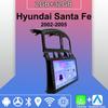 Android Carplay автомобильное радио для Hyundai Santa Fe 2002-2005 мультимедийный проигрыватель головное устройство стерео GPS навигация BT WIFI 2+32 ГБ