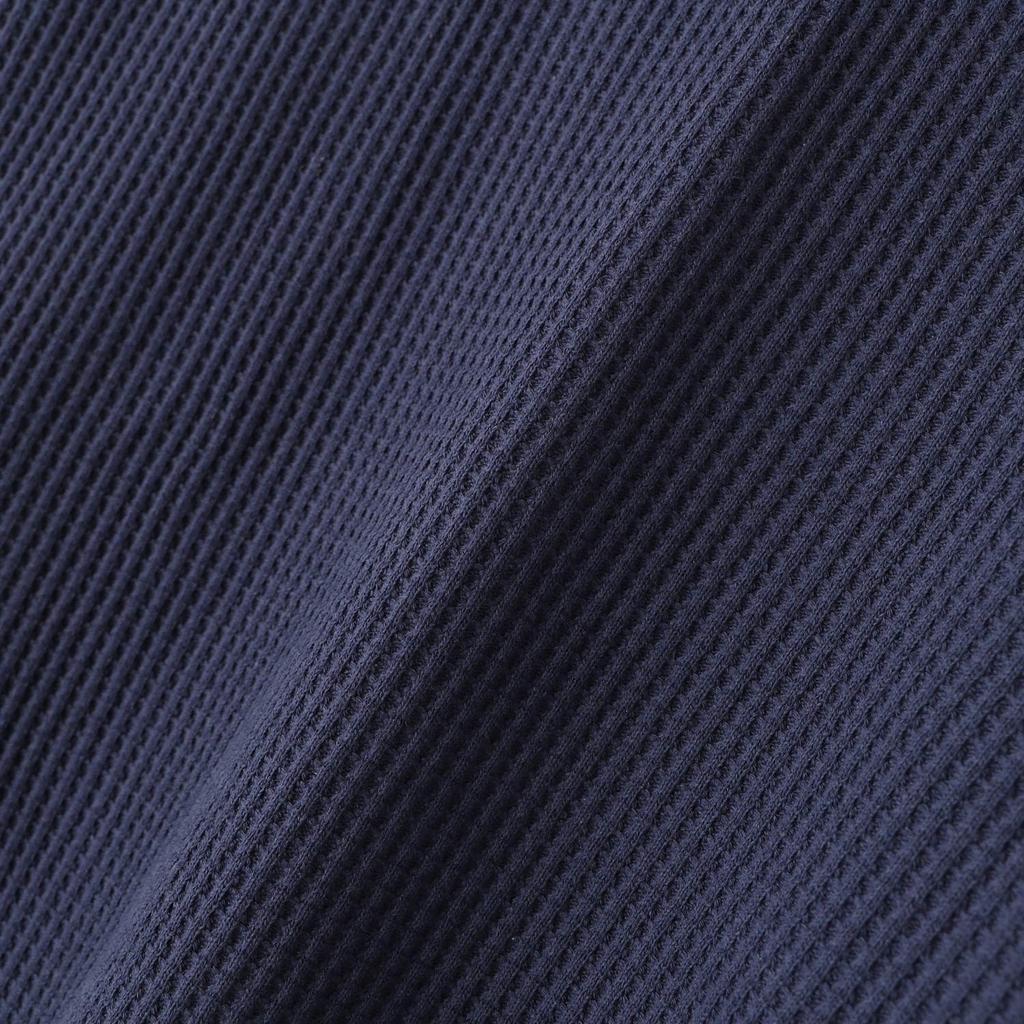 ECO HYBRID WAFFLE Гибридная вафельная футболка с длинным рукавом [NANGA] Футболка с длинным рукавом/Eco NW2311-1G218 (XL, ЧЕРНЫЙ)