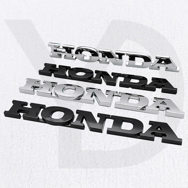 MPC4 3D ABS Honda Car Emblem Badge for Fit Civic Accord CR-V Jazz Odyssey - Rear Trunk Sticker Logo Accessory