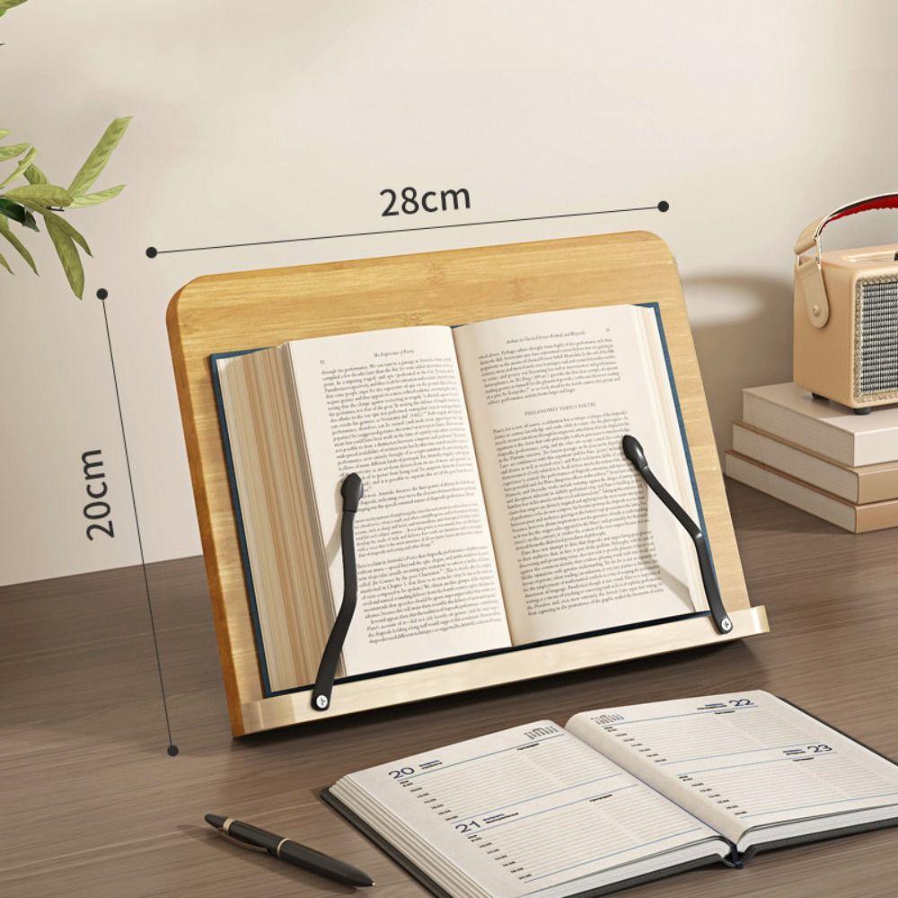 Comfortable Reading Reading Holder 8 Adjustable Tilt Angles Cookbook Bracket  Study Room