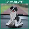 Shepherd Simulated Dog Resin Model Tabletop Figurine Micro Landscape Decoration