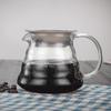 With Glass Handle Glass Coffee Pot Vshape Mouth Coffee Cup Simplicity Coffee Utensils