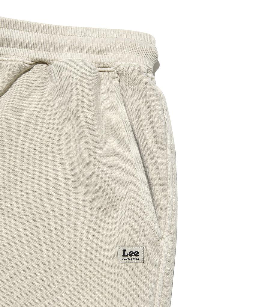 LEE Штаны свитшот с окрашенной этикеткой Пигментный серый
