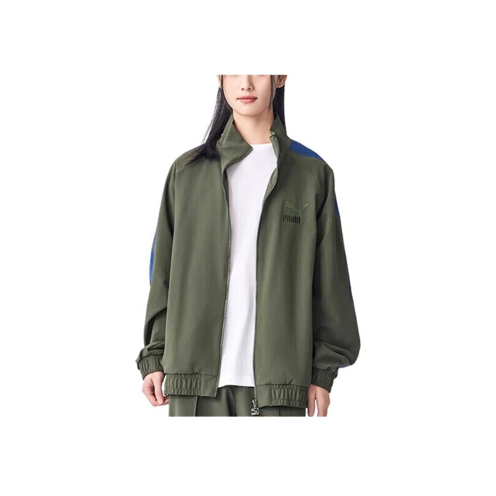 Новые куртки и пальто PUMA T7 Унисекс Армейский зеленый 628203-76
