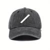 Washable Large Head Hat with Wide Brim Sun Protection Peaked Cap for Women High-end Baseball Cap for Men