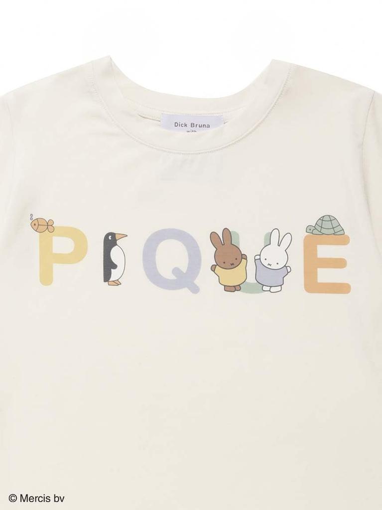 Gelato Pique DickBruna Kids PKCT254413YEL110 Cool-Touch One-Point T-Shirt