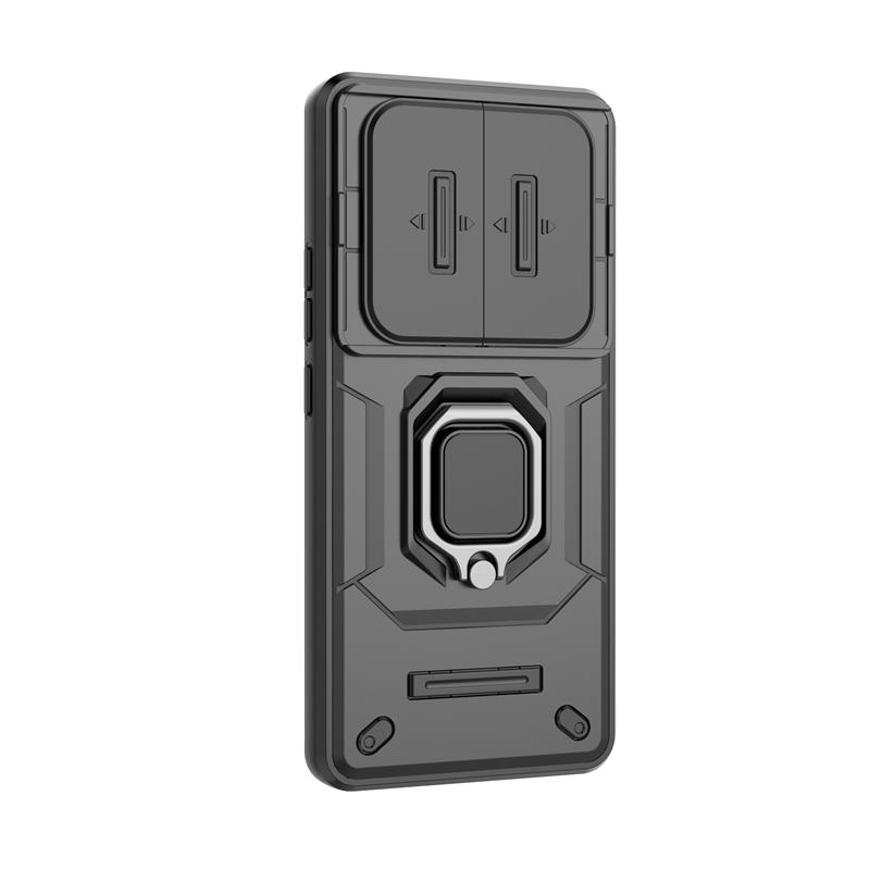For Xiaomi Redmi Note 14 Pro Plus 5G Case Slide Camera Shockproof Armor Case For Redmi Note 14 Pro+ Magnetic Ring Stand Cover