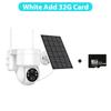 PTZ IP Camera Outdoor Wireless Solar Wifi Camera With Solar Panel 4MP HD Built-in 7800mAh Recharge Battery PIR Human Alarm iCsee