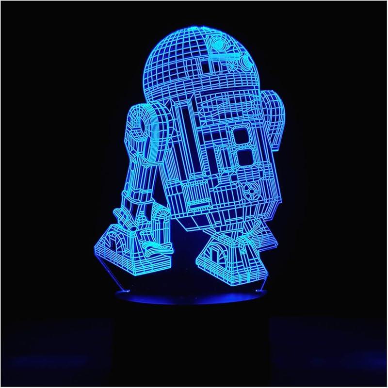 3D Иллюзия Платформа Ночные Светильники Сенсорный Переключатель 7 Цветов Изменение Питание от USB Светодиодная Настольная Лампа для Домашнего Декора или Праздничных Подарков