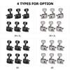 6 Pieces Guitar String Tuning Pegs Semi-closed Tuning Machine Machine Heads Tuners for Electric
