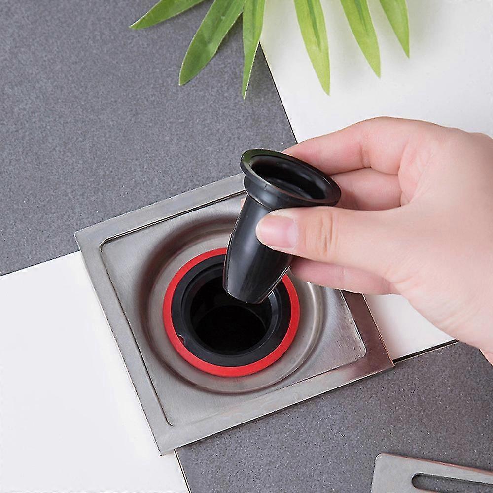 4 Pcs Anti-odor Rubber Floor Drain Shower Drain Bathroom No Filter
