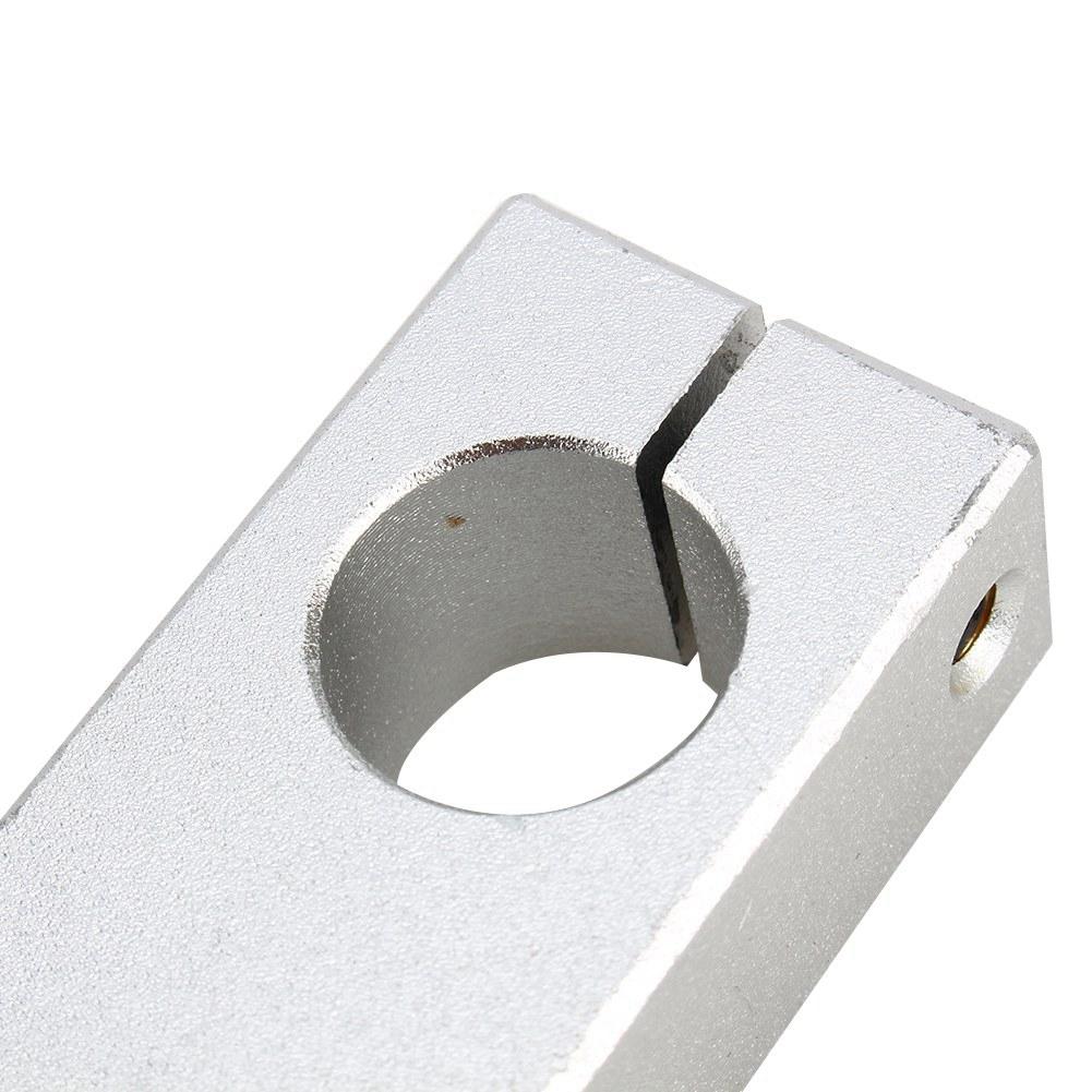 2 шт. SK16 Линейный рельсовый опорный кронштейн вала Вертикальный оптический держатель