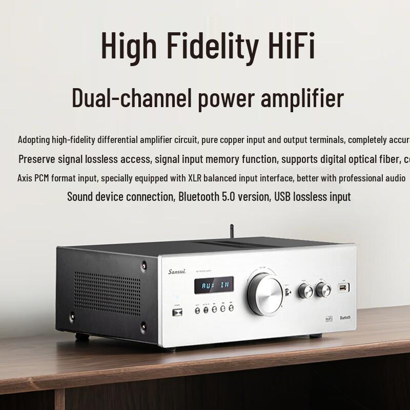 SANSUI F32 HIFI Tube Amplifier & CD Player System