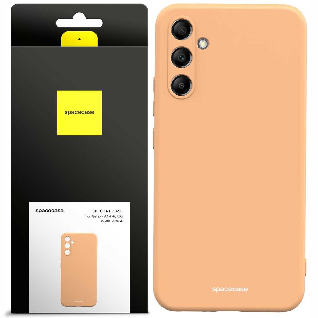 Sc Silicone Case Galaxy A14 4G/5G Orange