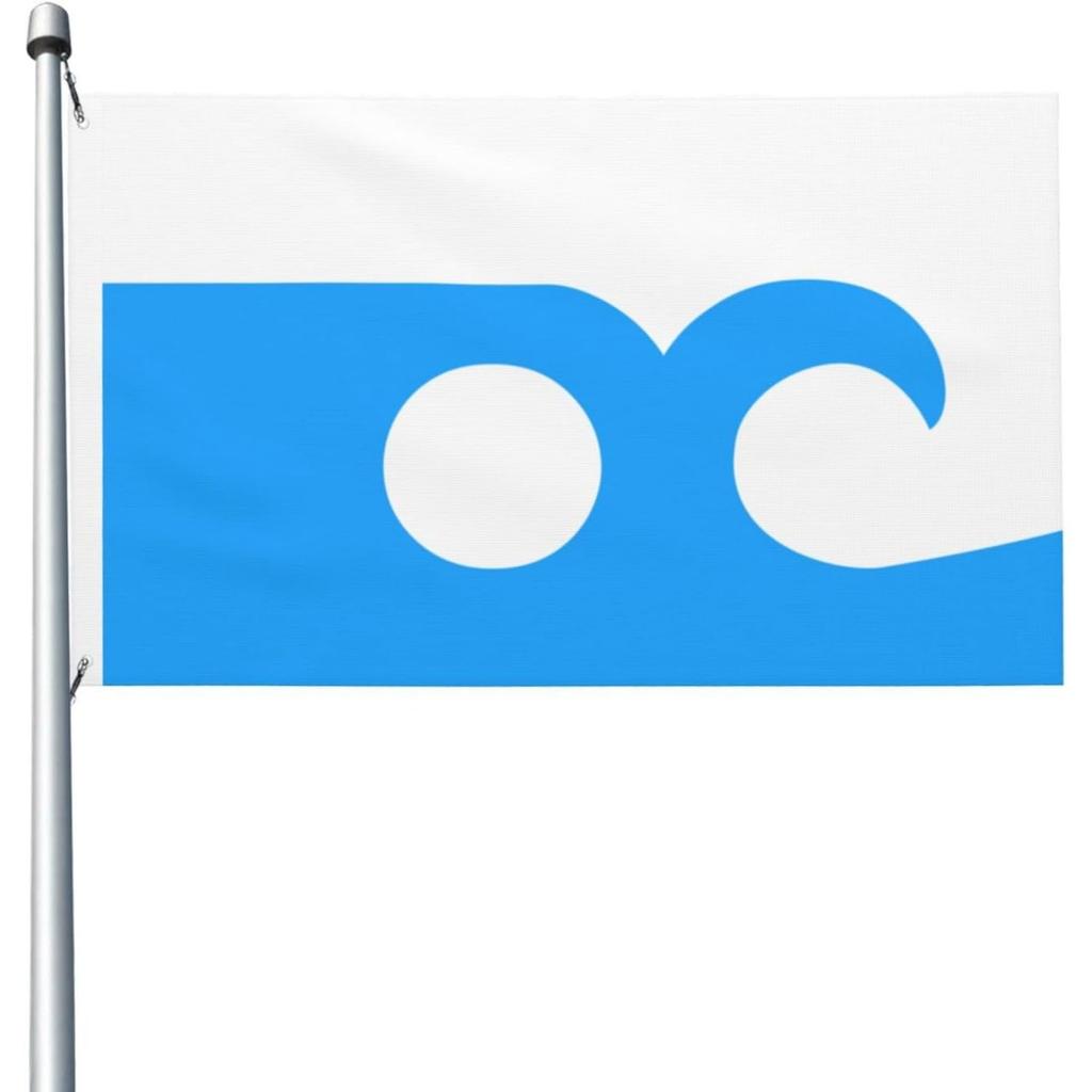 2D Flat - 2D Flat - 1pc Multi-Size Optional 2D Door Flag, Ocean City Maryland Flag, Outdoor Flag Banner, Durable Yard Indoor Flag, House Party Fun Fla