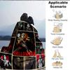 1Pc Halloween Horror Icons Flannel Blanket, Soft And Comfortable, Casual Warm, Camping Travel, Christmas, Halloween Xmas Gift L1435